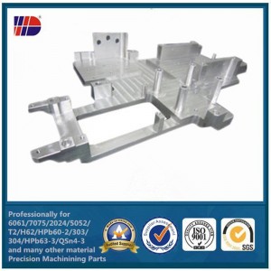 ISO9001 Personalizzato CNC lavorazione servizio in lega di alluminio 6061 parti