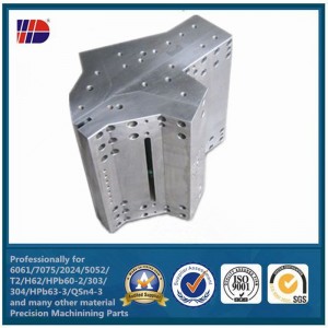 ISO9001 Approvato produttore di precisione fresatura cnc tornitura di parti in alluminio